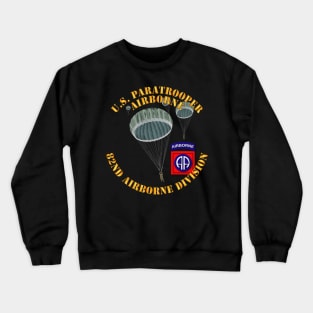 Army - US Paratrooper - 82nd wo Shadow Crewneck Sweatshirt